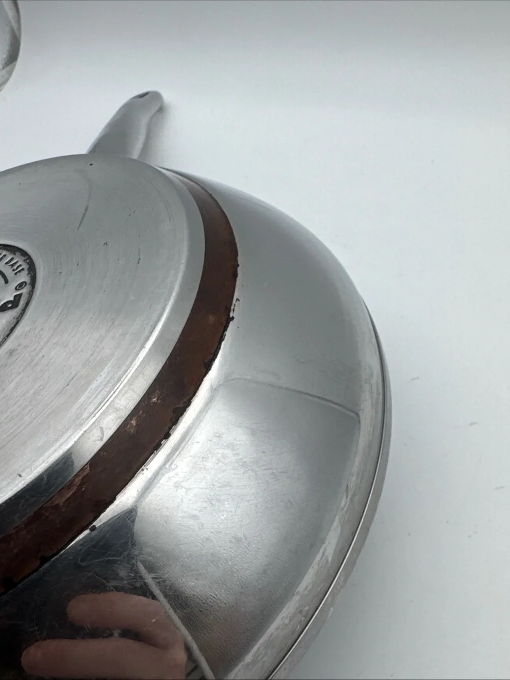 KitchenAid Stainless Steel 5-Ply Copper Base 8” Frying Pan Skillet Induction